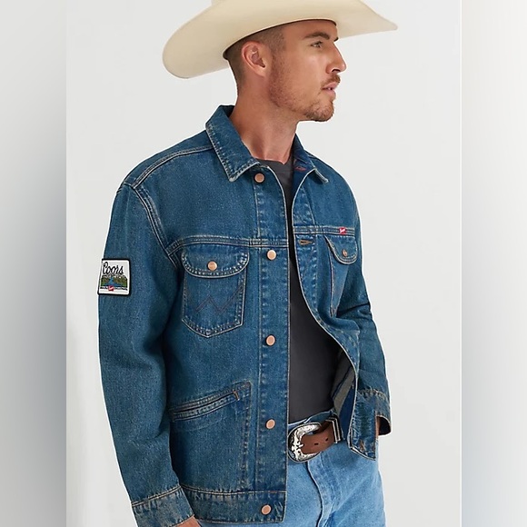 WRANGLER X COORS WESTERN JACKET - Picture 1 of 9